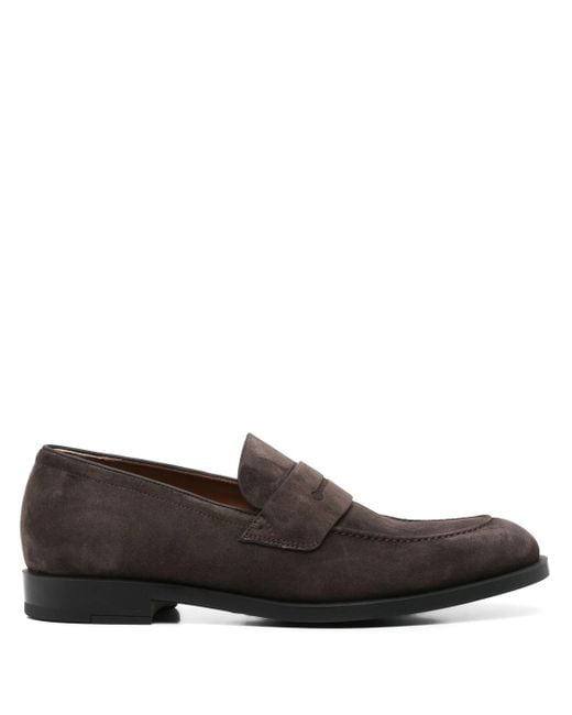 Zegna Brown New Classic Flex Loafers for men