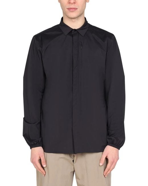 Monobi Blue Shirt Jacket for men