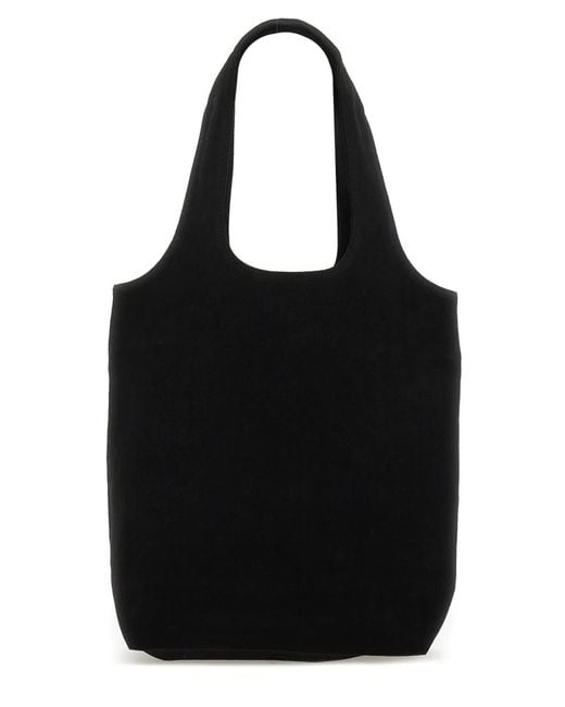 A.P.C. Black Ninon Small Shopper Bag