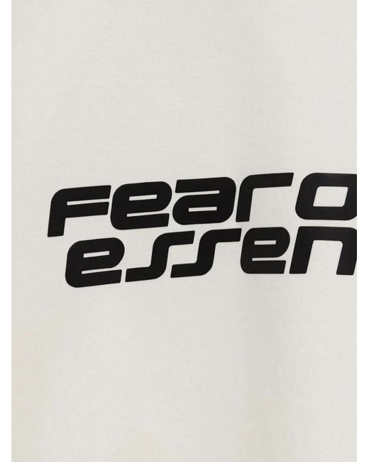 Fear Of God White "90's Long Sleeve" Tee for men