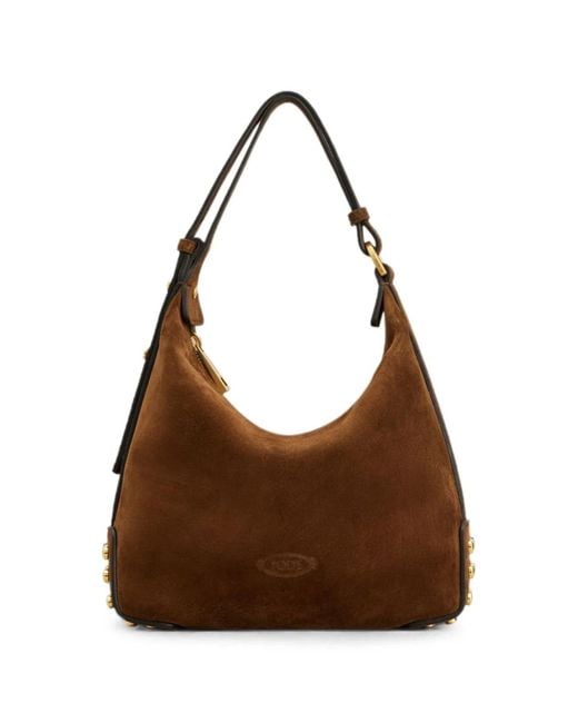 Tod's Brown Gmt Sacca Mini