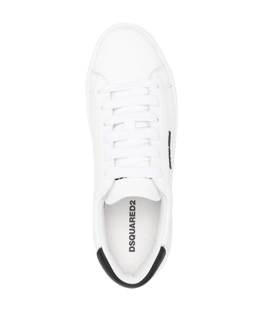 DSquared² White Snm017201506948 Bumper Low Sneaker for men