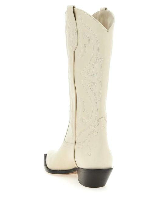 Sonora Boots White 'Yuma' Boots