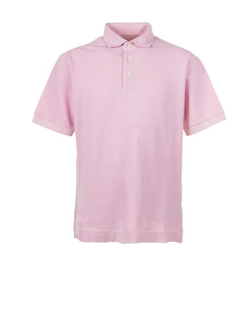Circolo 1901 Pink Short-Sleeved Polo Shirt for men