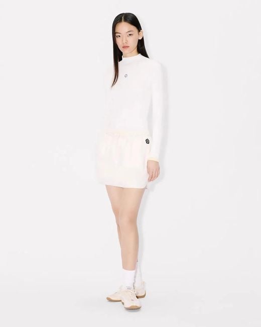 KENZO Natural 'Boke Flower 2.0' Short Skirt