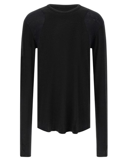 Thom Krom Black '932' T-Shirt for men