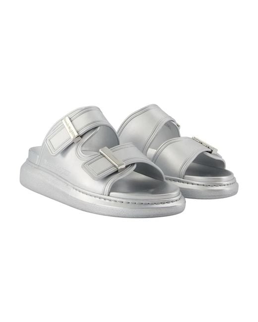 McQueen White Hybrid Sandals