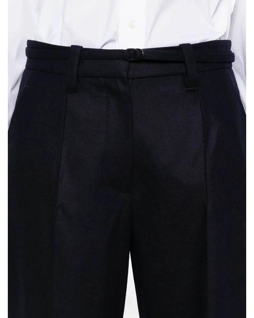 Brunello Cucinelli Blue Wool Pants