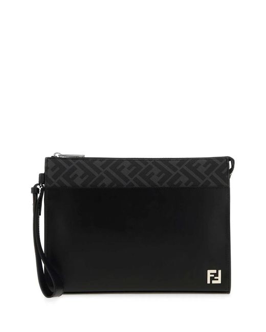 Fendi Black Pouch for men
