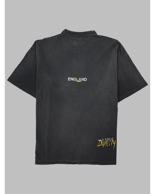 Represent Gray Graphic Cotton T-Shirt for men