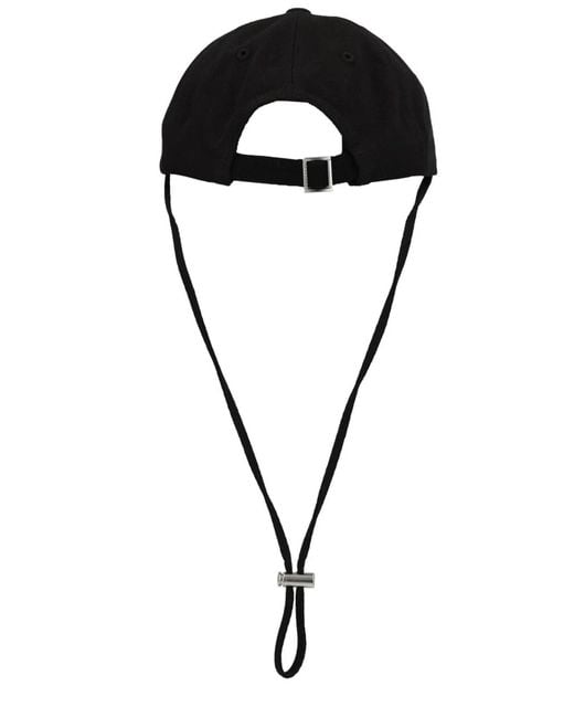 Jacquemus Black "Artichaut" Baseball Cap