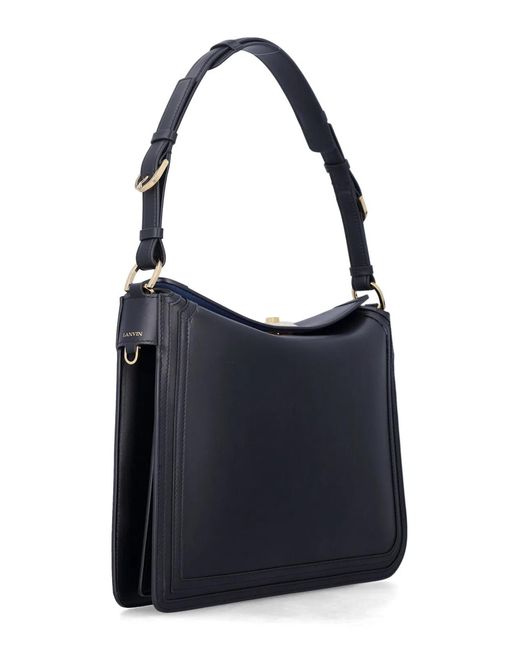 Lanvin Blue Compagnon Leather Bag