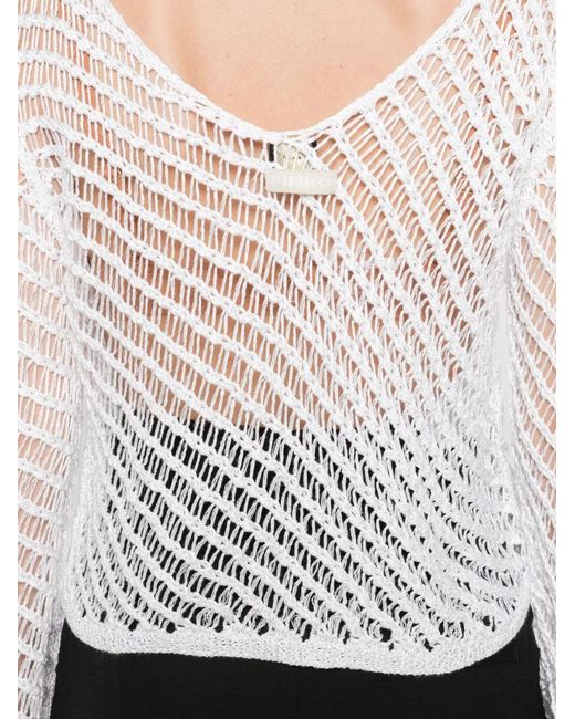 Pinko White Sweater