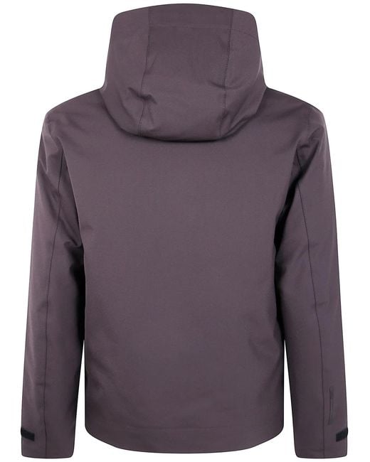 People Of Shibuya Purple "Haneda" Hooded Coat for men
