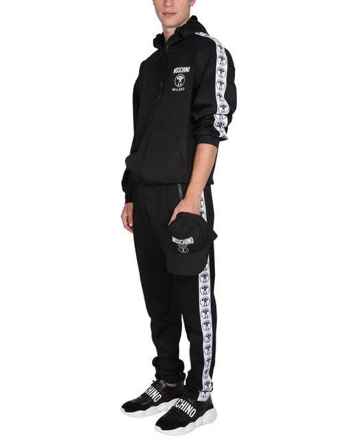 Moschino Couture Black Jogging Pants for men