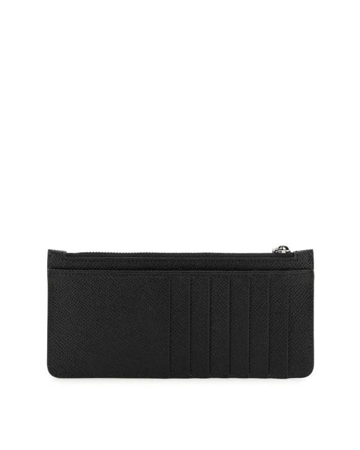Dolce & Gabbana Black Dolce & Gabbana St. Dauphine Card Holder for men