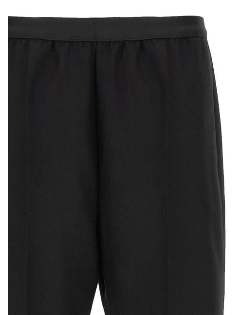 Maison Margiela Black Wool Pants