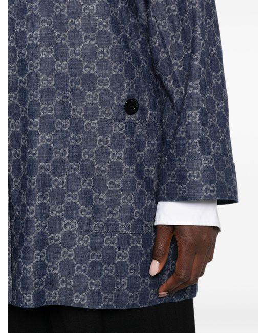 Gucci Blue Dark Shirt
