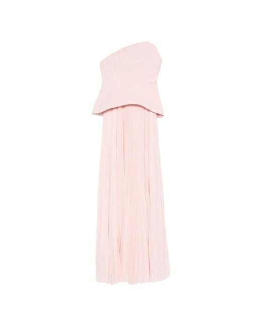 Solace London Pink Britt Maxi Dress