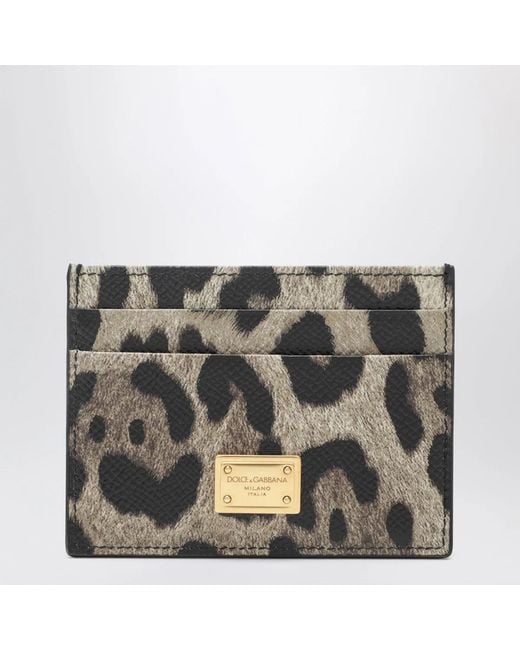 Dolce & Gabbana Metallic Dolce&Gabbana Card Holder