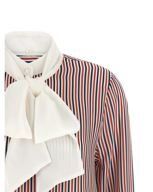 Thom Browne Pink Silk Blouse
