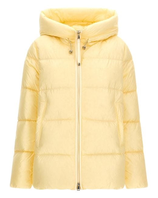 Moncler Yellow 'Serittes' Down Jacket