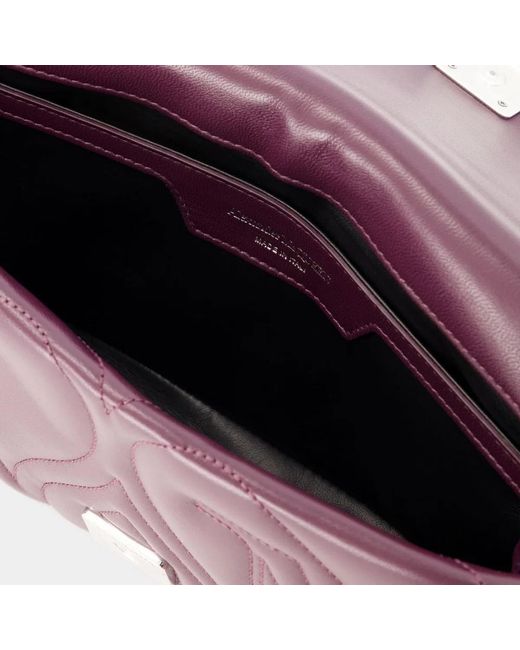 McQueen Purple The Seal Small Bag