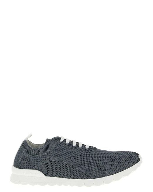 Kiton White 'Fits' Sneakers for men