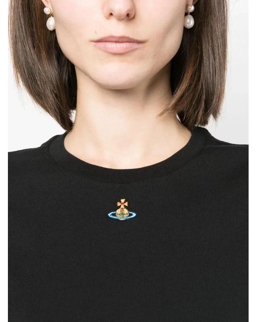 Vivienne Westwood Black Orb Peru T-Shirt