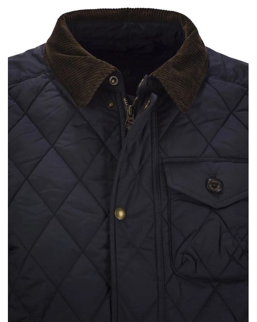 Polo Ralph Lauren Blue The Quilted Beaton Jacket for men