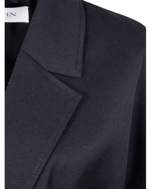 Lanvin Blue Single-Breasted Tailored Jacket