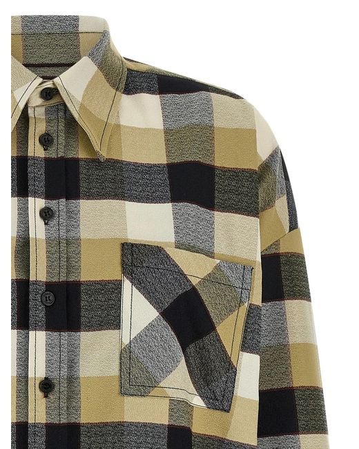 Missoni Green Check Pattern Shirt