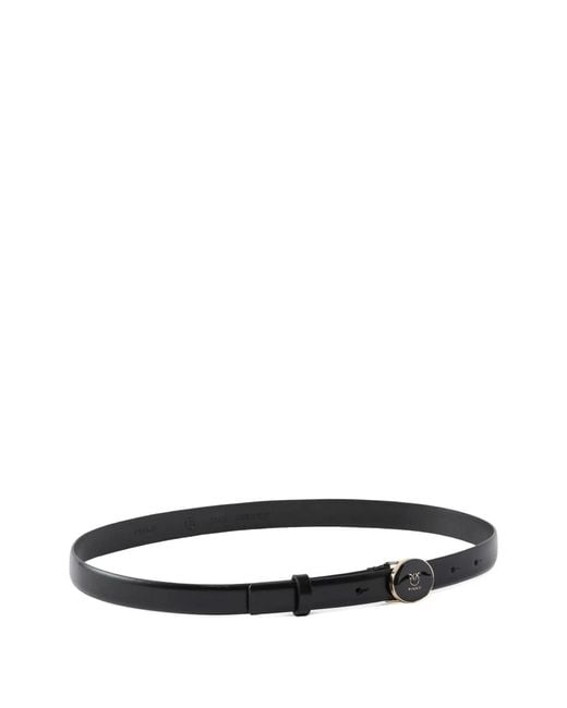 Pinko White Round Enamel