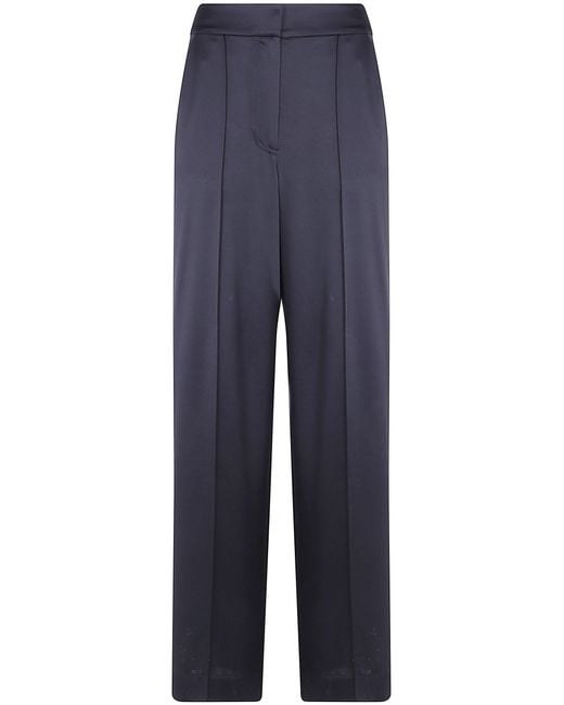 Jonathan Simkhai Blue "Kyra" Wide Leg Pant