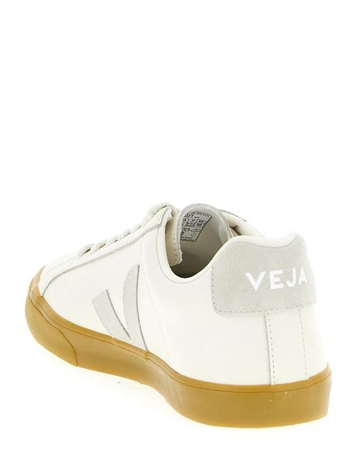 Veja White 'Esplar' Sneakers for men