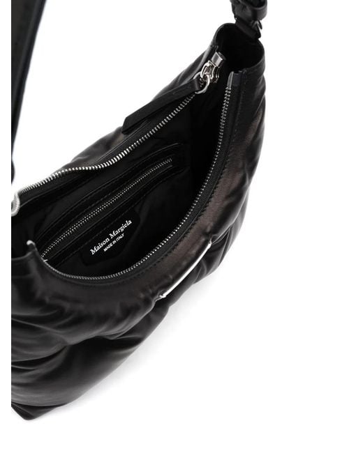 Maison Margiela Black Borsa Glam Slam Hobo Small for men