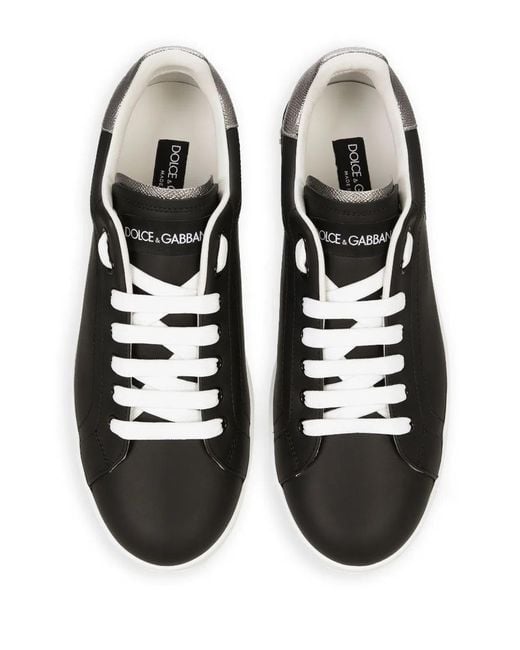 Dolce & Gabbana Black Dolce & Gabbana Low Top Sneaker for men