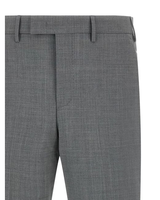PT Torino Gray 'Master' Pants for men