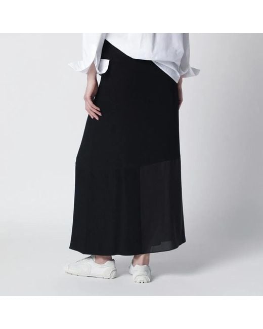 6397 Black Patchwork Skirt