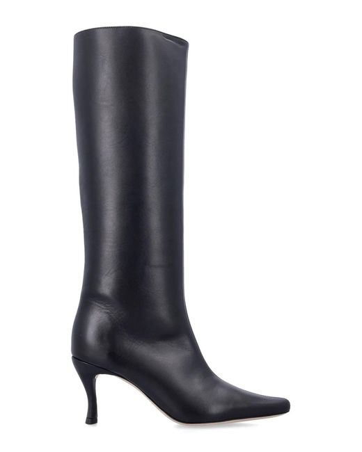 By Far Blue Stevie 42 Leather Boots
