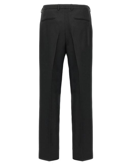 Gucci Black Twill Pants for men