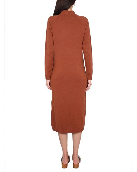 Alysi Red Knit Dress