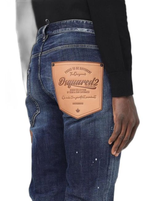 DSquared² Blue Bro Pants for men