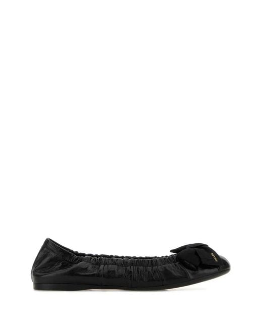 Prada Black Ballerine