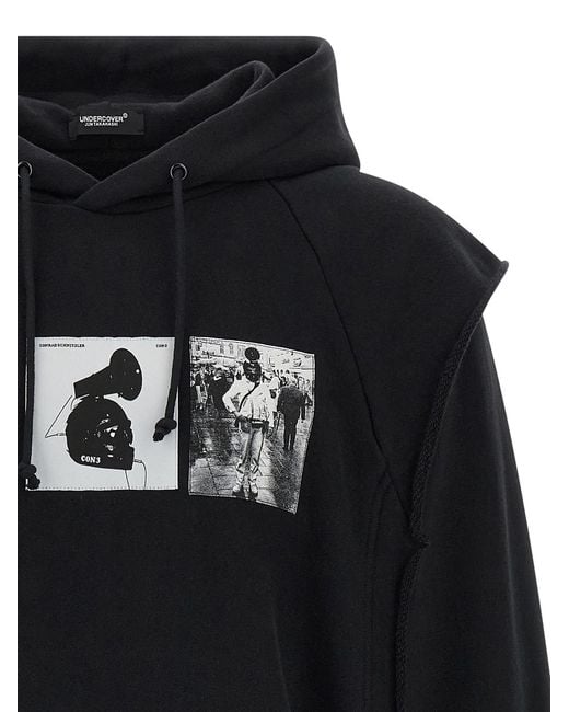 Undercover Black 'Uc2E4803-2' Hoodie for men