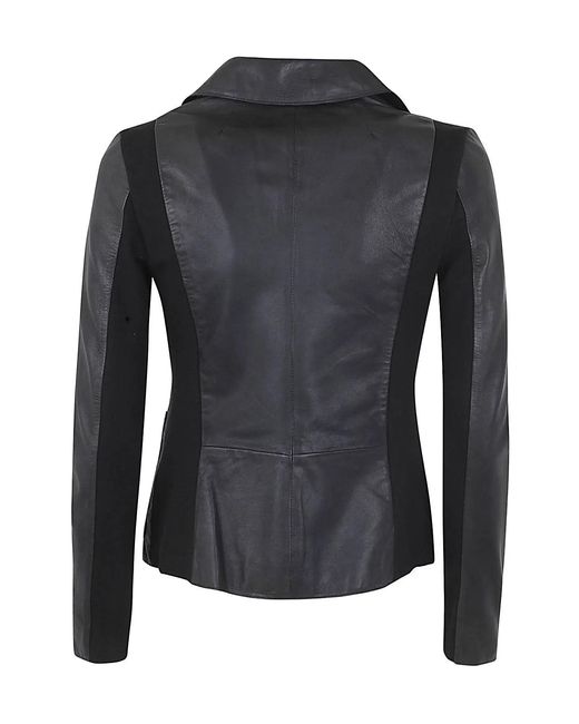 The Jackie Leathers Black Blair Jacket