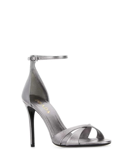 Prada White Sandali