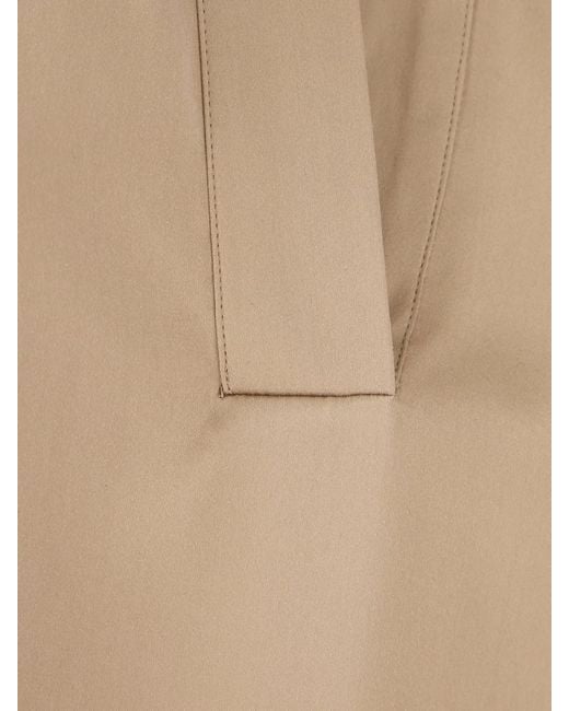 Tom Ford Natural Peach-Feel Silk Satin Polo
