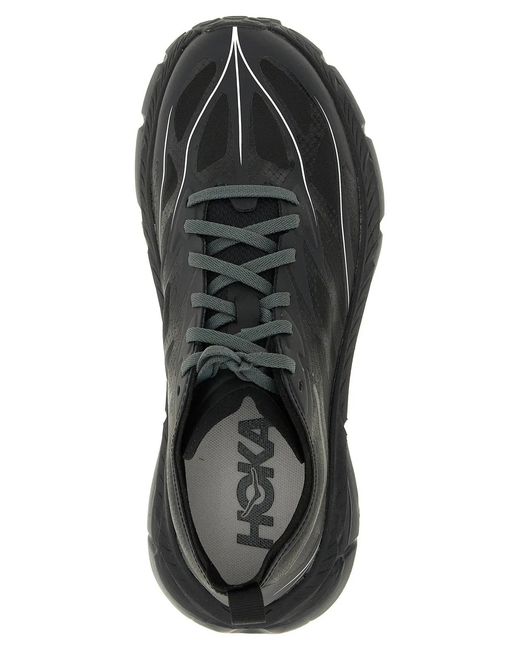 Hoka One One Black 'Mafate Speed 4 Lite' Sneakers
