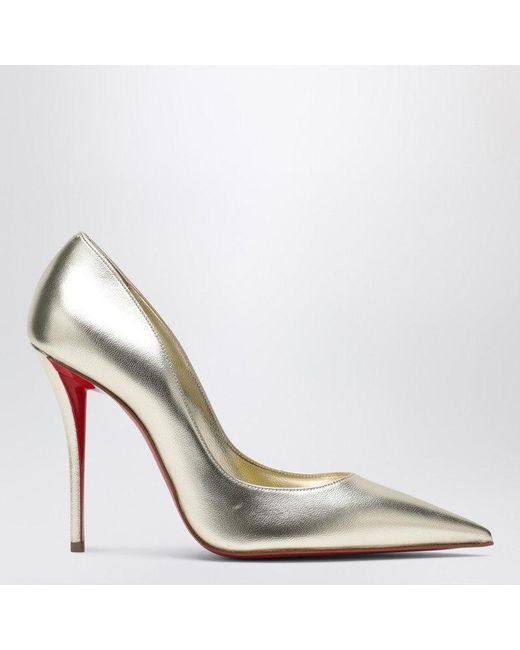 Christian Louboutin Metallic Miss Z Pumps